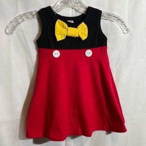 Toddler Mickie Mouse dress